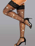 Thigh High Rhinestone Fishnet Stockings - accessories