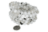 Rainbow Moonstone Beads Mala Bracelet, 108 Prayer Beads Necklace (Creativity and Compassion)  DestGlow