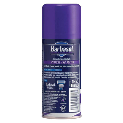 Barbasol Thick &amp; Rich Shave Cream Extra Moisturizing Vitamin E 7 Oz