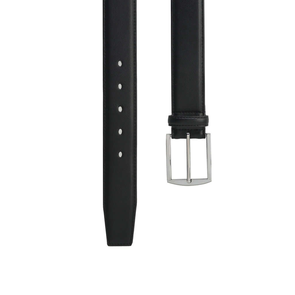 Metallic Silver Square 2 Vegan Belt (Only Brown 30, 40) by Doshi FCSA