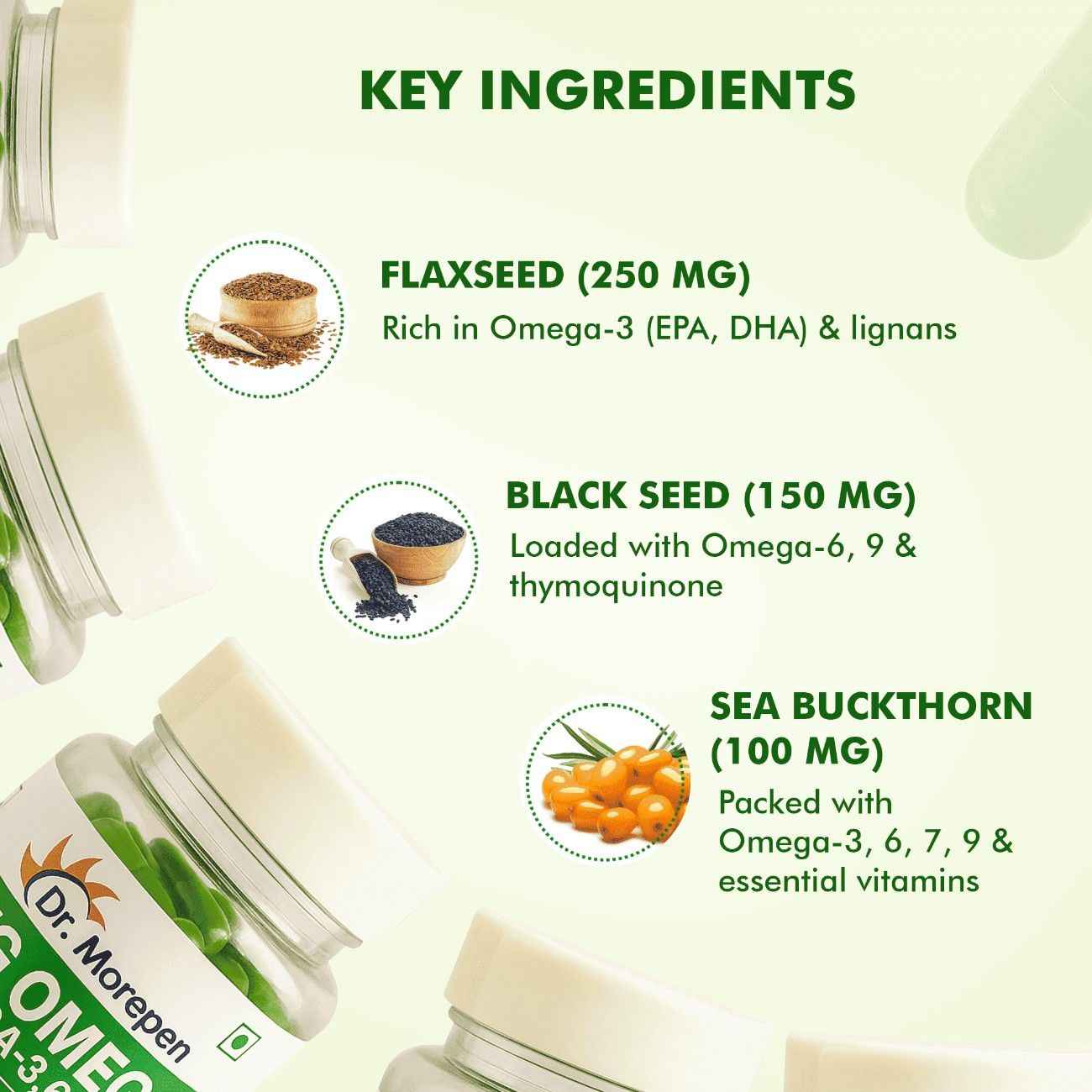 Dr Morpen Veg Omega Capsules