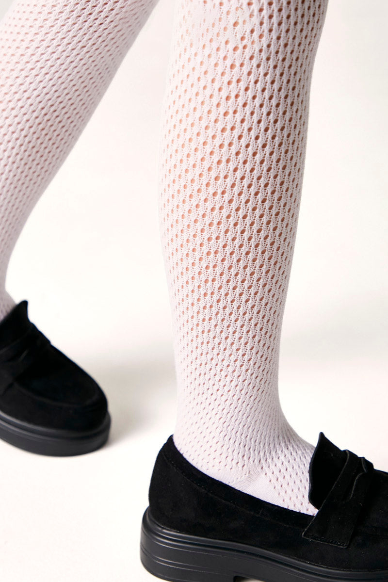 Conte-Kids Cotton Tights Miss 616 - Mesh Pattern by TheRanok.com
