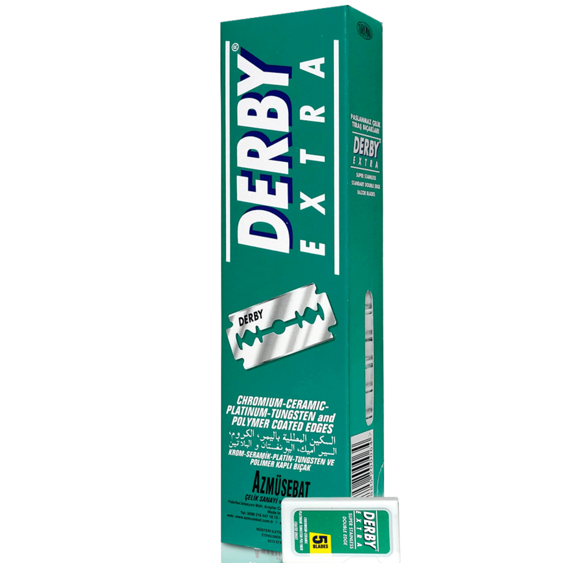 Derby Double Edge Razor Blades 100Ct