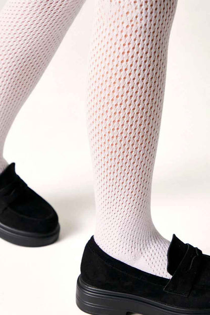 Conte-Kids Cotton Tights Miss 616 - Mesh Pattern