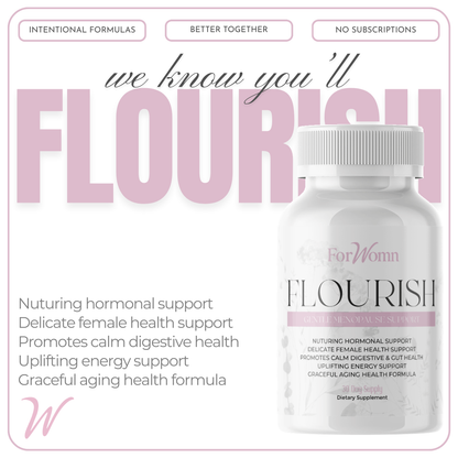 Flourish Menopause Support Supplement by ForWomn | Women&
