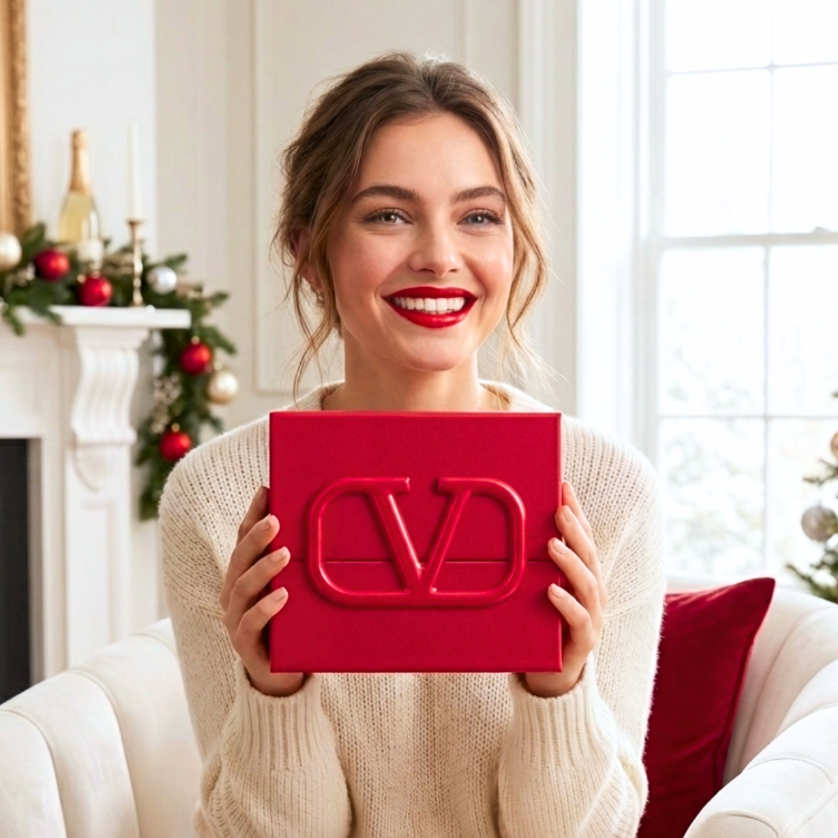 Rosso Valentino Couture Lipstick Set by Nava Beauty
