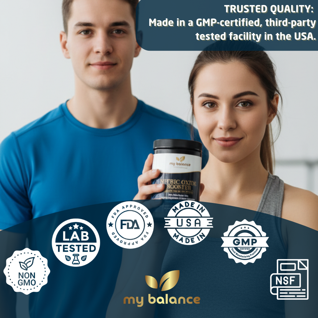 Nitric Oxide Booster Powder Mix – Blue Raspberry Flavor