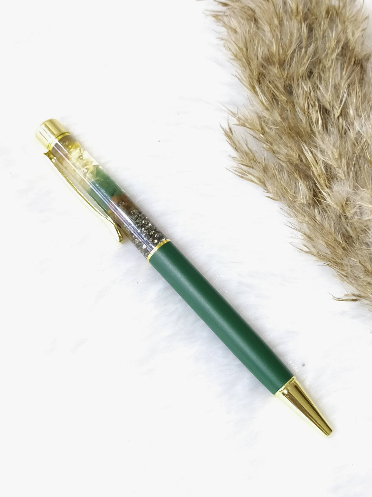 Money Magnet Crystal Pen, Crystal Healing Pen, Aura Pens.