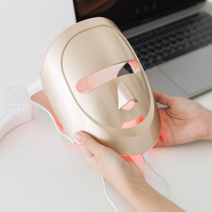 Eco Face Platinum LED Mask (Gold) - DestGlow
