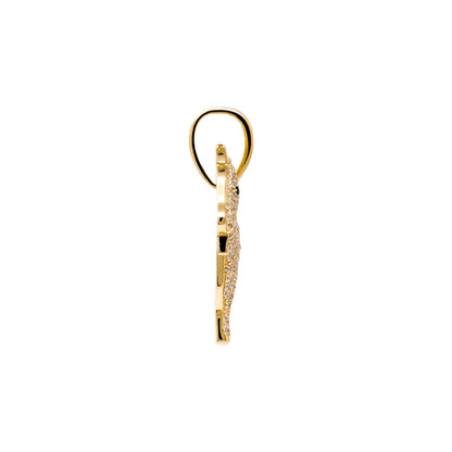 Iced GOAT Pendant 925 Sterling Silver - DestGlow