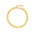 14k Yellow Gold Bead Chain Necklace(5mm) by Bids.com
