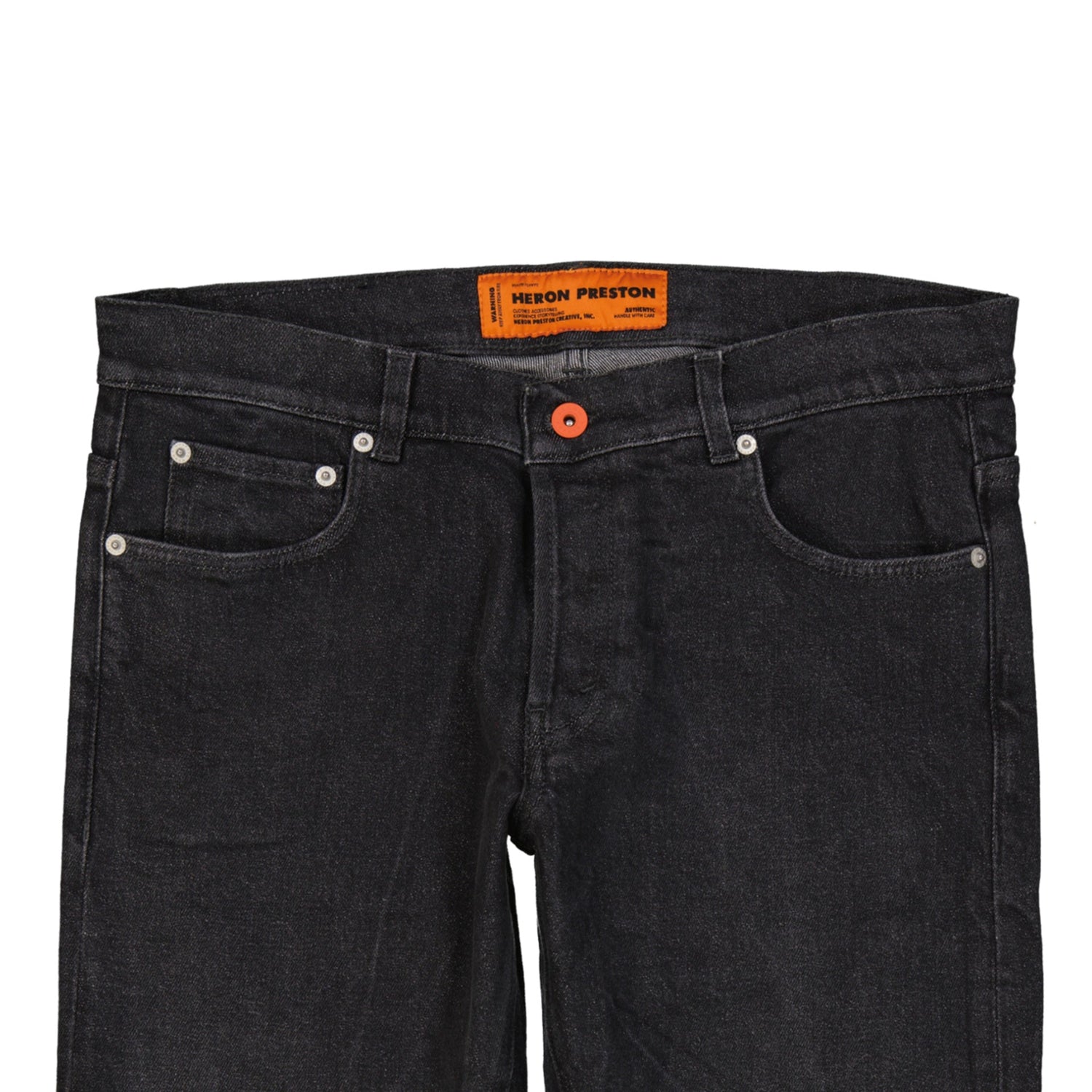 Heron Preston Cotton Denim Slim Jeans Men by Luosophy