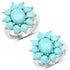 5.20 Carat Genuine Turquoise .925 Sterling Silver Ring by Bids.com