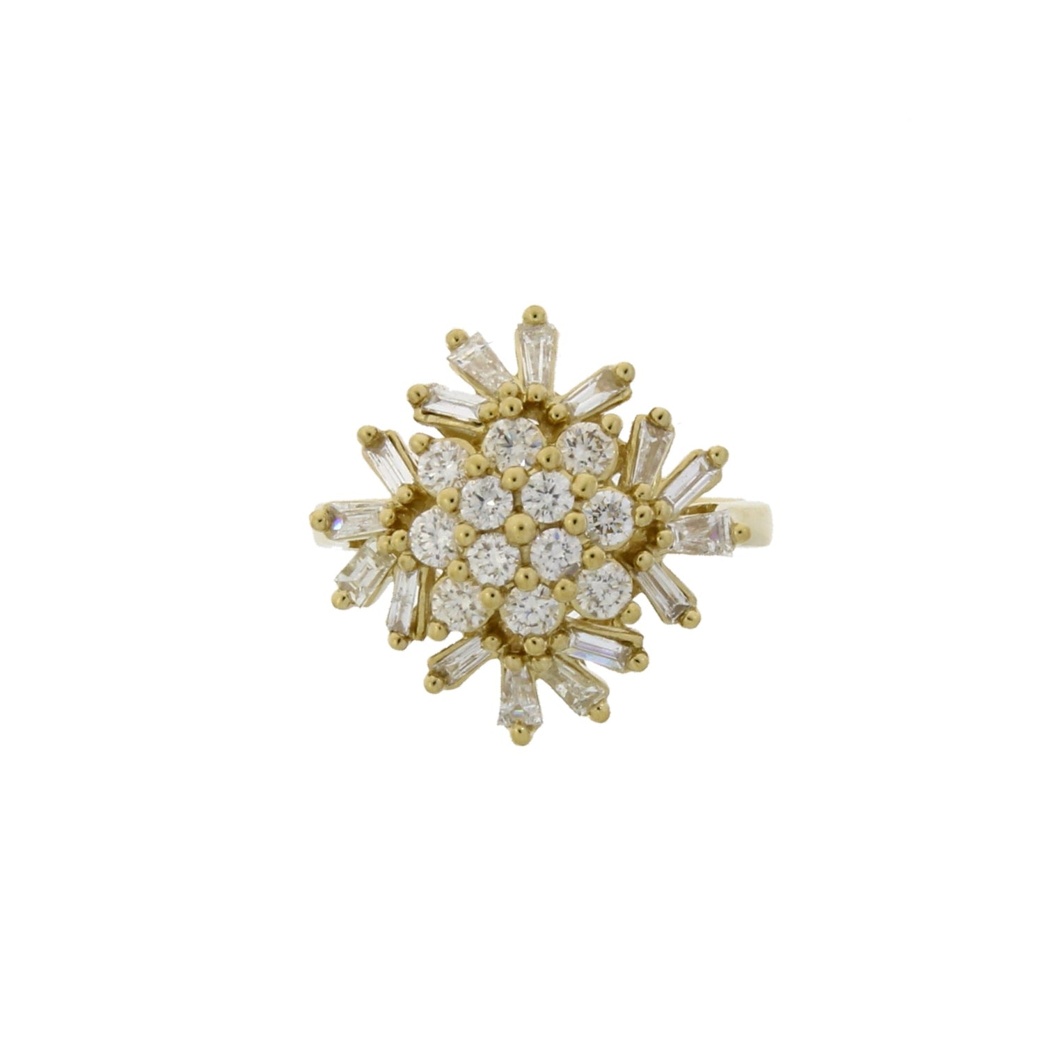Genuine 1.00ct Diamond Ring 10KT Yellow Gold by Bids.com