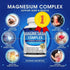 Magnesium Complex Supplement 8 Elemental 1000mg - Magnesium Glycinate, Citrate, Malate, Taurate, Chelated for Easy Absorption for Bones, Muscle, Recovery, Energy, Vegan Non-GMO 90 Capsules  DestGlow