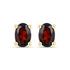 1.02 Carat Genuine Garnet .925 Sterling Silver Earrings  DestGlow