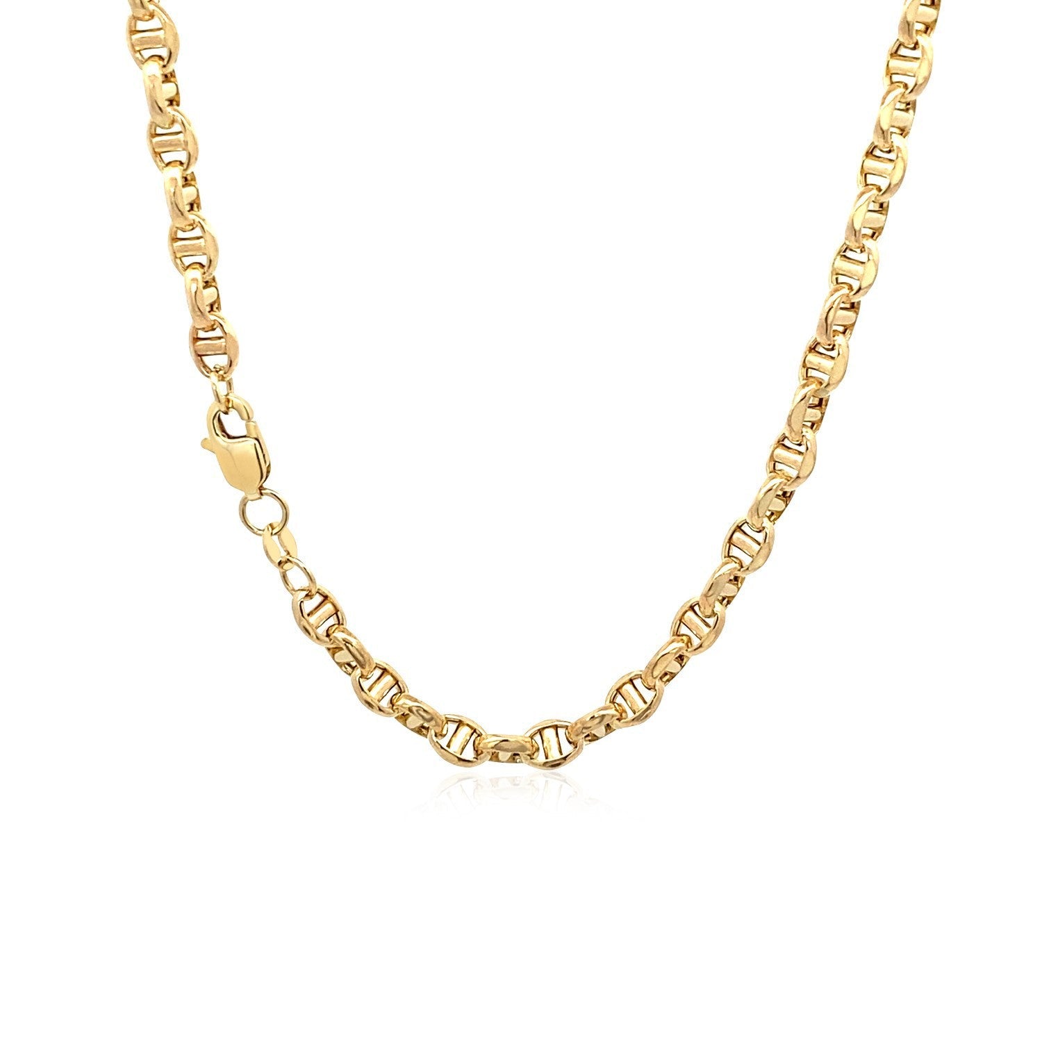 4.5mm 14k Yellow Gold Anchor Chain by Bids.com