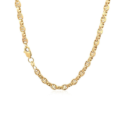 4.5mm 14k Yellow Gold Anchor Chain by Bids.com