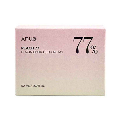 Anua Peach 77 Niacin Enriched Cream 50Ml / 1.69Oz, Anua Peach Cream, Korean Skin