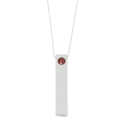 Genuine Garnet Fashion Pendants Sterling Silver by Bids.com