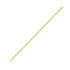 14k Yellow Gold French Cable Link Chain (3.60 mm)  DestGlow