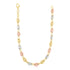 14k Tri Color Gold High Polish Puffed Mariner Link Chain by Bids.com