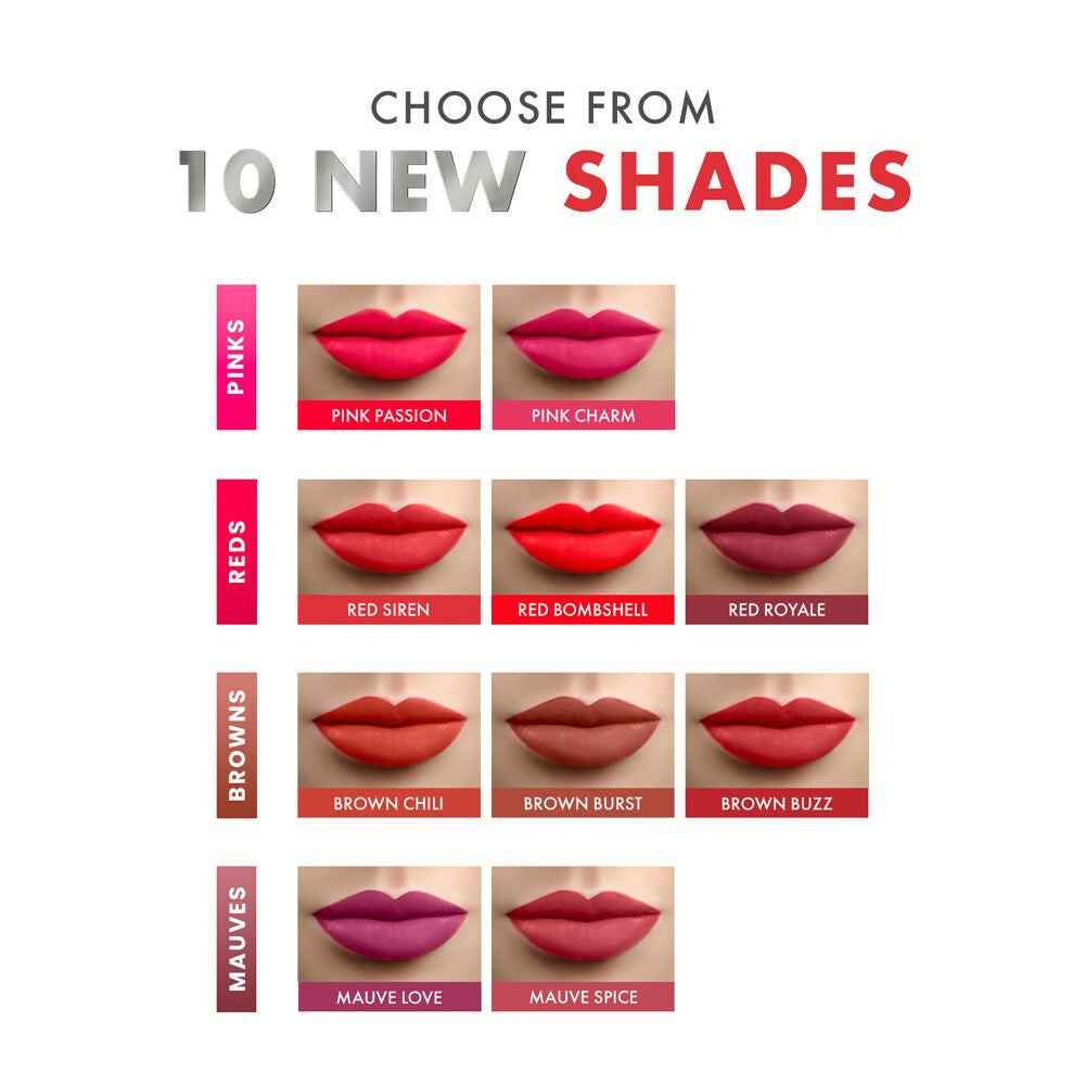 Lakme Cushion Matte Lipstick - Red Bomb Shell