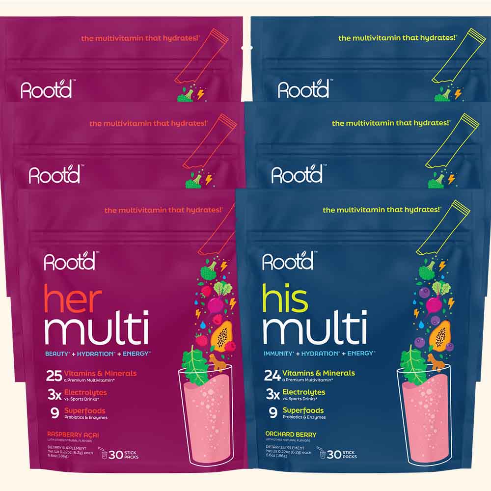 Couples’ Wellness Pack - The Hydrating Multivitamin - For Her &amp; Him