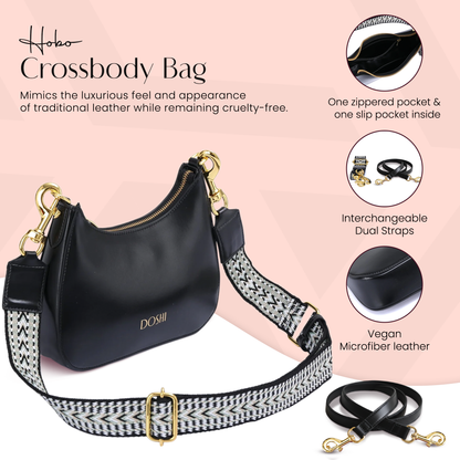 Hobo Crossbody Bag by Doshi FCSA