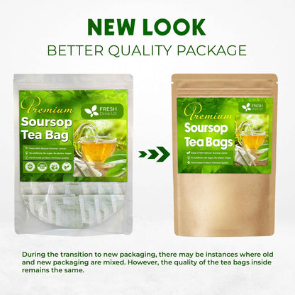 Premium Soursop Leaves Tea bags, Dried Soursop Leaves, Soursop Leaf Powder, Guanabana Leaves Tea, Hoja Guanabana Tea