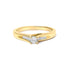 14K Yellow Gold 1/4 Cttw Princess Cut Diamond Engagement Ring by Bids.com