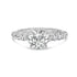 14K White Gold 3 1/5 Cttw Lab Grown Diamond Vintage Style Engagement Ring - Size 7  DestGlow