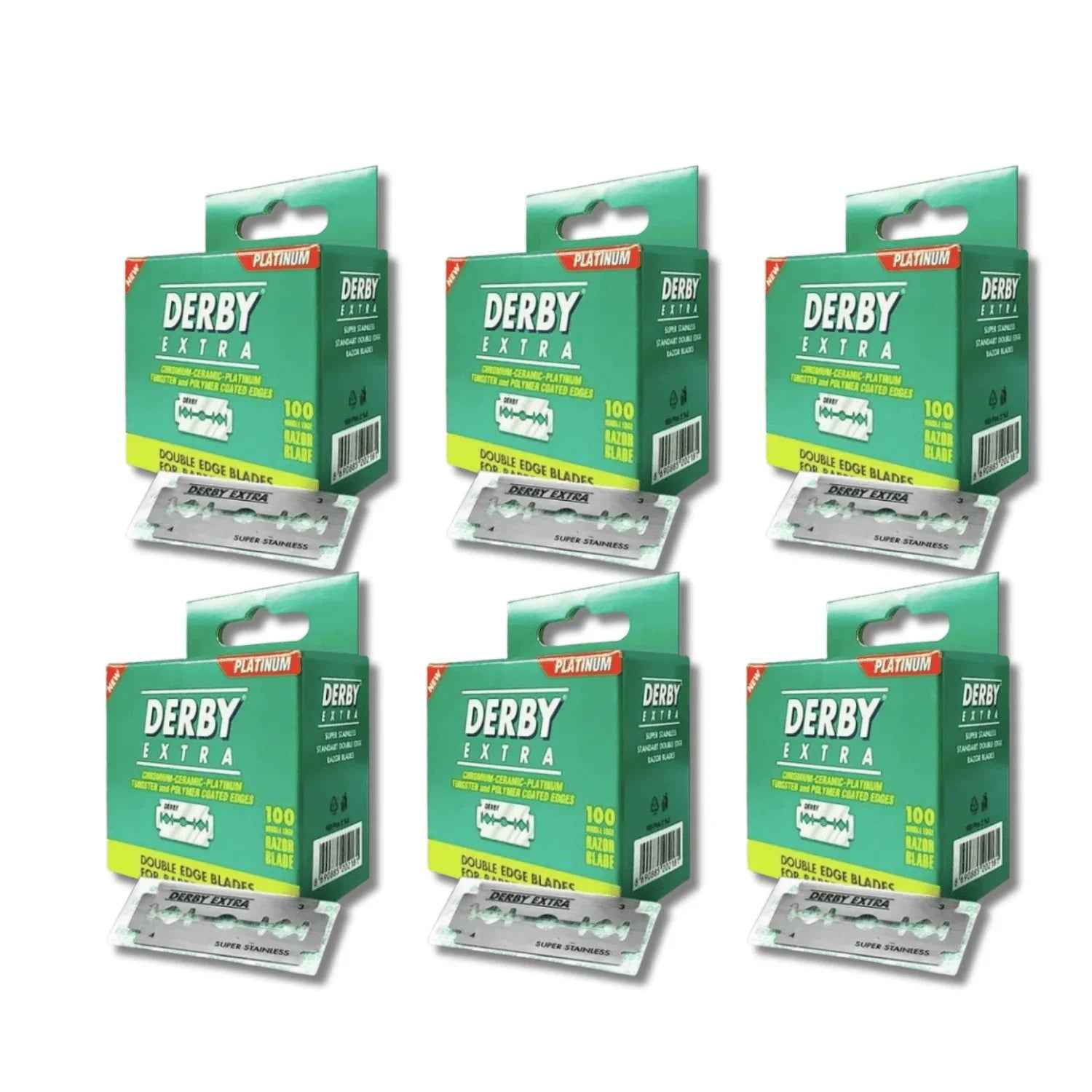 Derby Extra Mini Double Edge Razor Blades 100 Ct