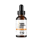 Happy Energy Vitamin B12 Plus – B12 Complex with B2, B3, B5 & B6 for Energy, Focus & Mood Support