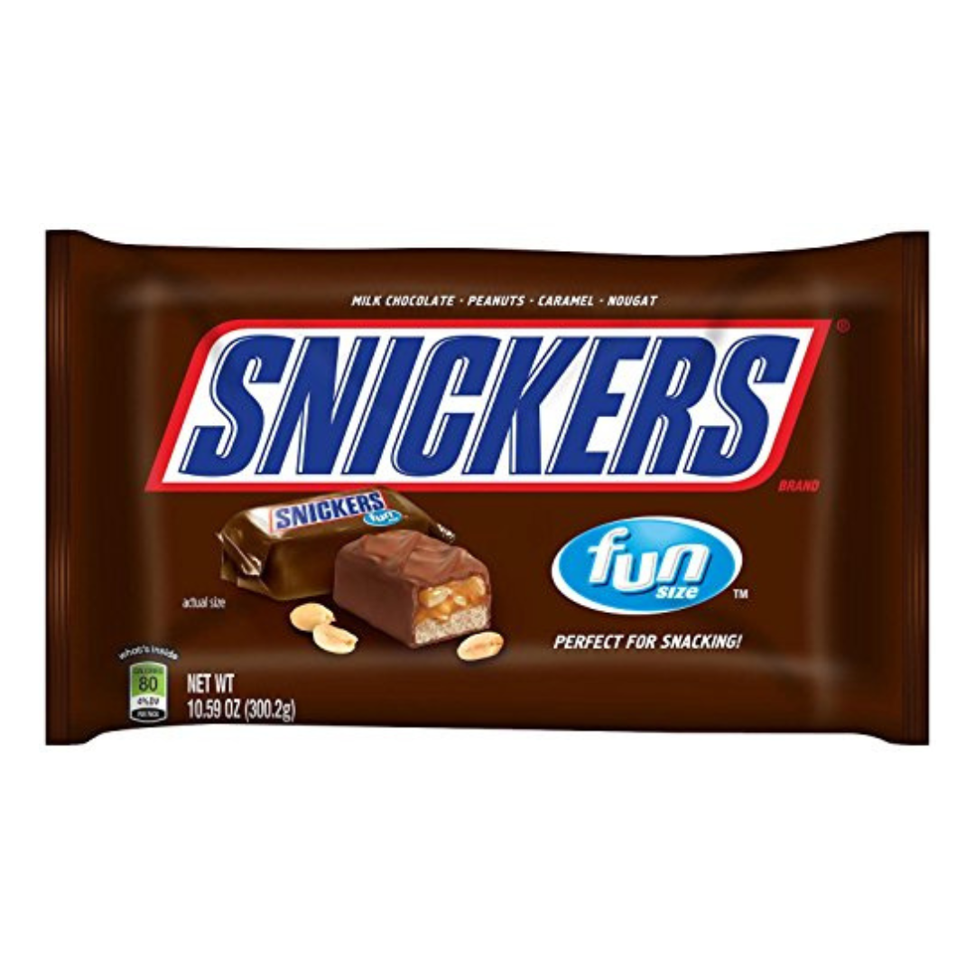 Snickers Fun Size Candy Bag (10.59oz) by Farmacias Savia