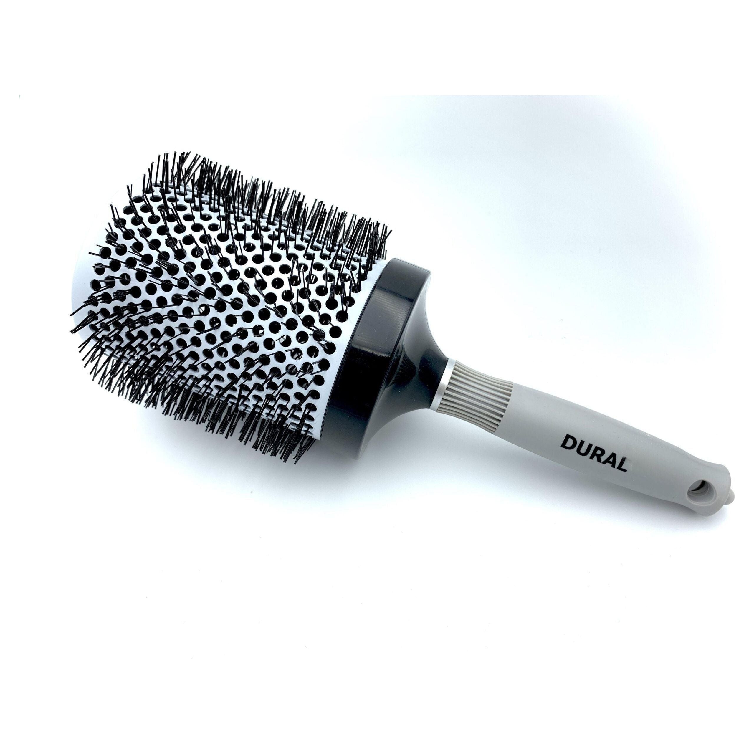 Dural Ceramic Hot Curling Brush For Styling 80mm Heat Resistant Nylon Pins by Pasteur Pharmacy