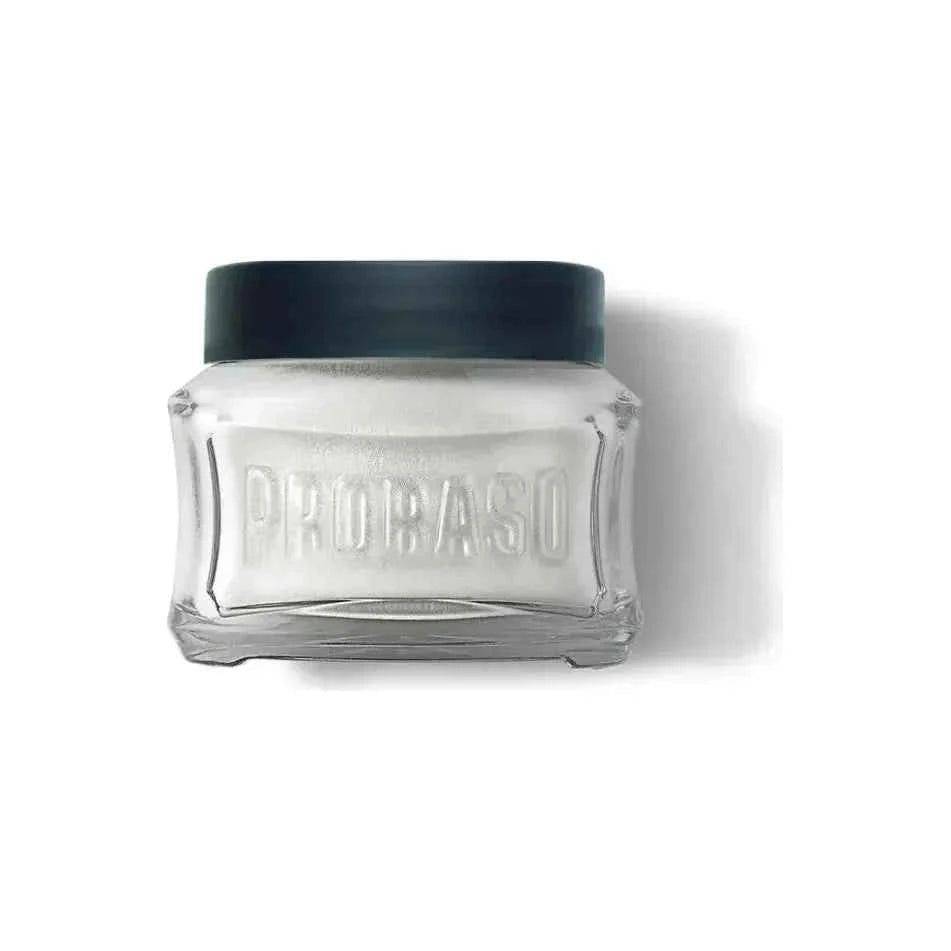 Proraso Blue Protective Pre Shave Cream With Aloe Vera &amp; Vitamin E 100ml - 3.6 Oz