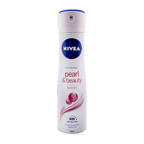 Nivea Pearl and Beauty Womens Deodorant Spray 150ml by Pasteur Pharmacy