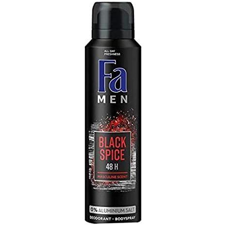 Fa Men Black Spice 48H Deodorant 150ml by Pasteur Pharmacy