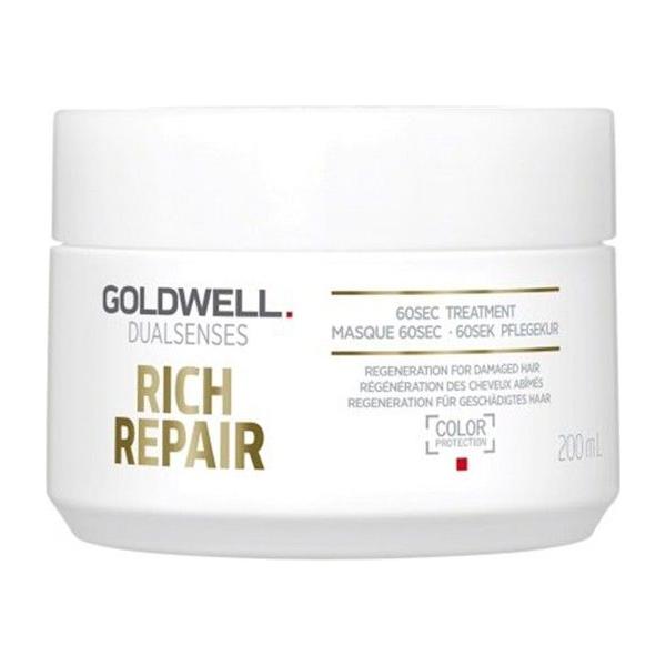 Goldwell Dual Senses Rich Repair 60 Second Treatment 200ml by Pasteur Pharmacy