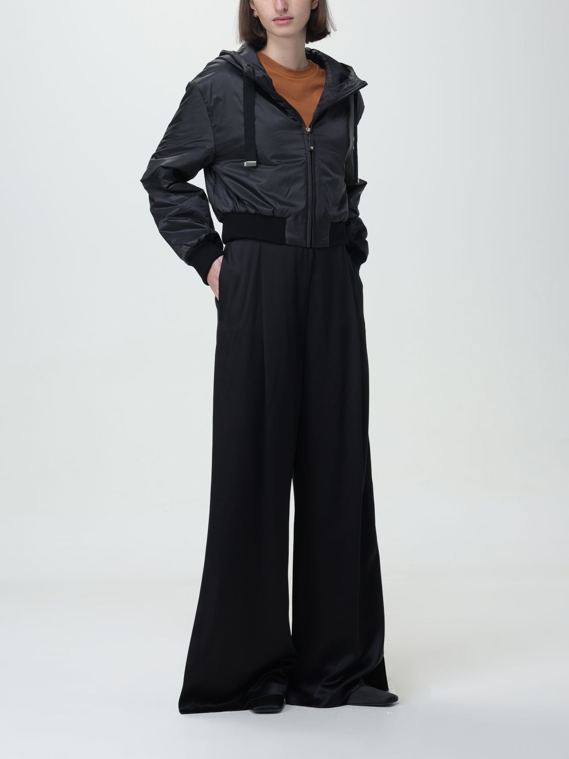 Max Mara Pants Woman Black by Luosophy