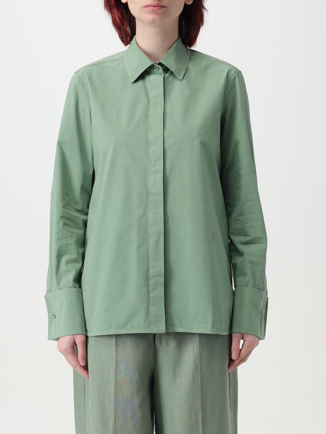 Max Mara Shirt Woman Green by Luosophy