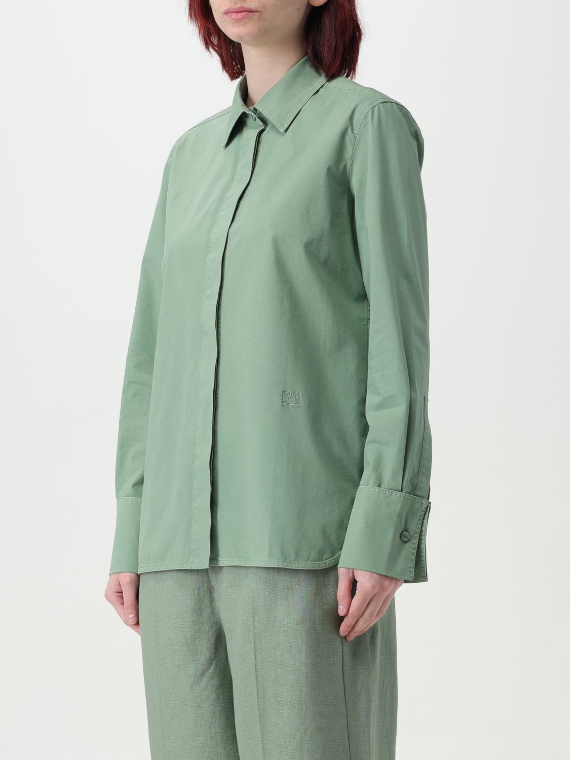 Max Mara Shirt Woman Green by Luosophy