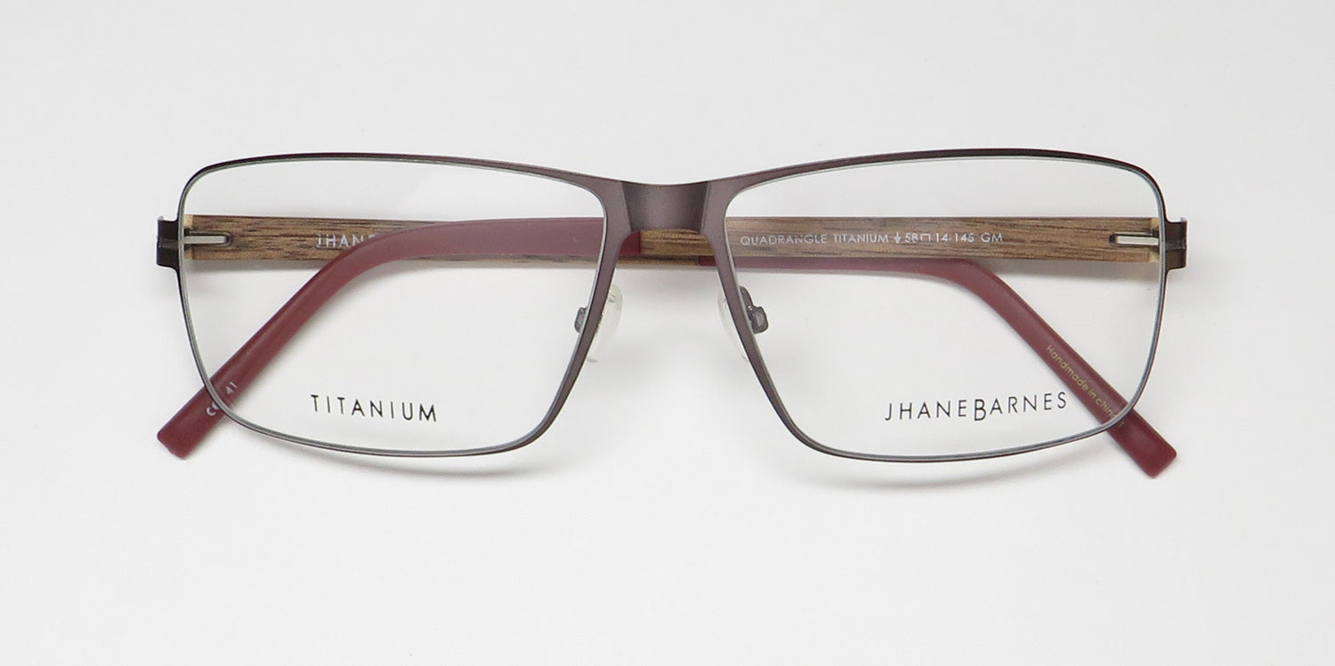 Jhane Barnes Quadrangle Eyeglasses by ModaFrames