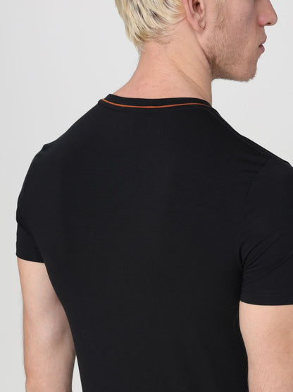 Zegna T-Shirt Men Black by Luosophy