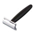 Merkur Straight Cut Chrome Long Black Handle Double Edge Razor 44C by Pasteur Pharmacy