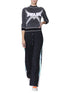 Off-White Women Cropped Sweater by Luosophy
