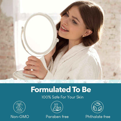 Hyaluronic Acid &amp; Retinol Serum - Revitalizing Anti-Aging, Radiant Glowing Complexion, Wrinkle Reduction - Dermatologist Tested, Korean Skin Care, Clean Beauty - 1.69 Fl. Oz