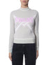 Off-White Women Cropped Sweater by Luosophy
