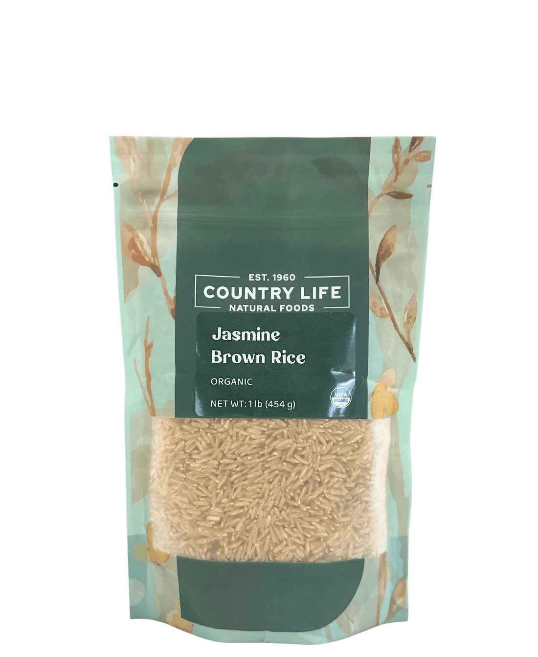 Jasmine Rice, Brown, Organic by Country Life Natural Foods
